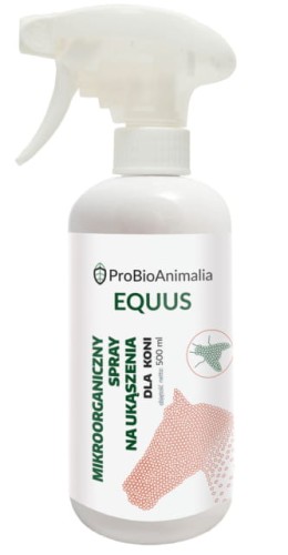 Mikroorganiczny spray NA UKĄSZENIA dla koni EQUUS 500 ml