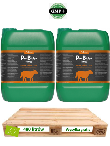 Pro-Biotyk (em15) DLA BYDŁA, OWIEC, KÓZ wysyłka gratis 480 L