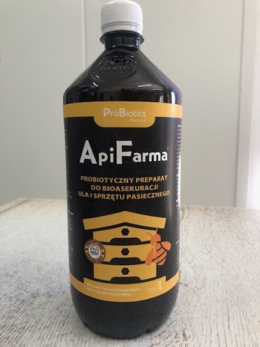 Dla pszczół do higienizacji ula i poideł ApiFarma ProBiotics  1 L