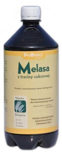 Melasa z trzciny cukrowej 1 litr